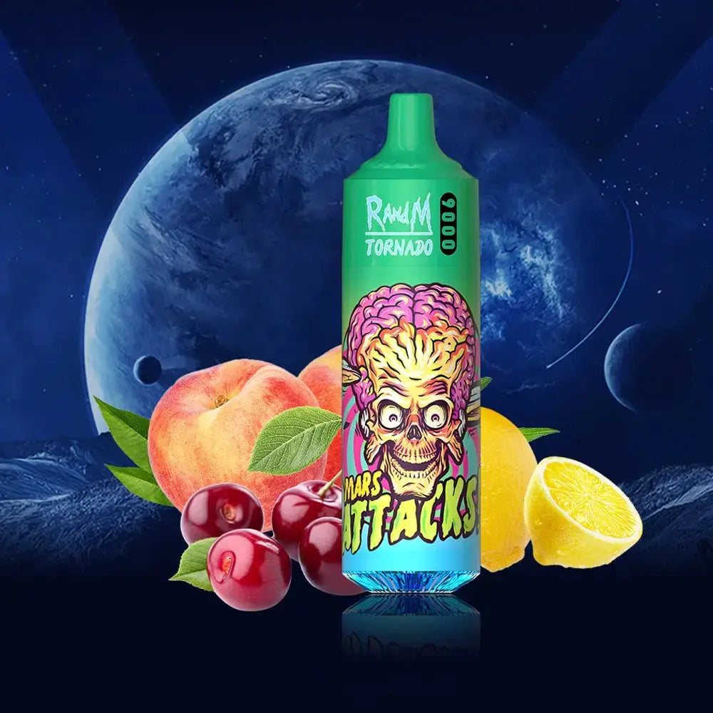 Tornado Vape 9000 - Cherry Peach Lemonade - RandM-Evape.de