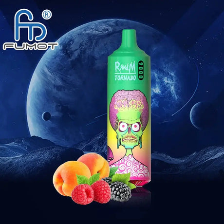 RandM Tornado 9000 - Ultimative Vape Genuss Tornado Vape RandM Tornado 9000 - Ultimative Vape Genuss Tornado Vape