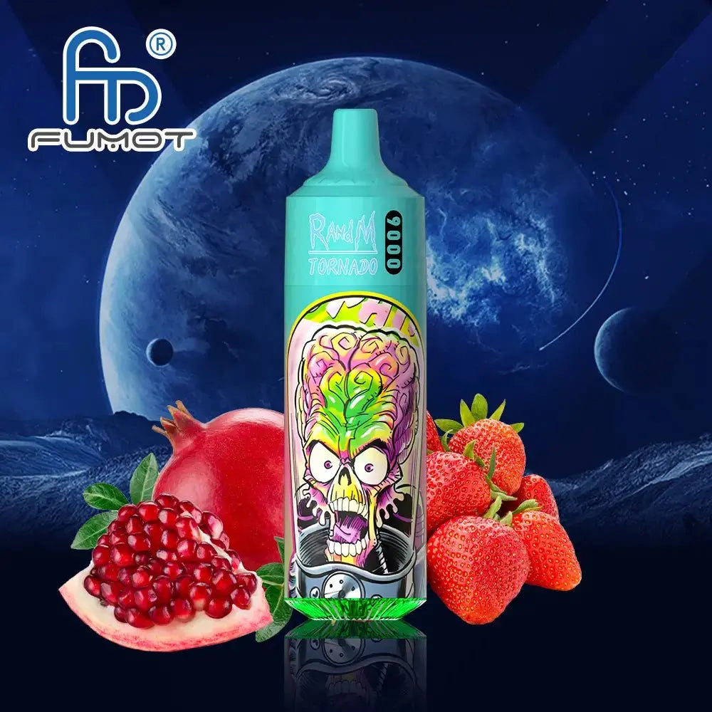 Tornado Vape 9000 - Strawberry Pomp - RandM-Evape.de